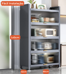 [PAGUE 1 LEVE 2] Armário FlexHome de Aço Multifuncional